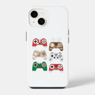 Illustration of Multiple Game Controllers in Chris iPhone 14 Case