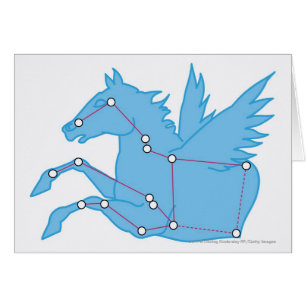 Illustration of Pegasus constellation