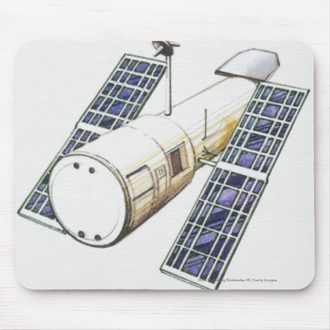Illustration of satellite used for detecting mouse pad (Front)