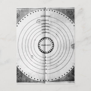 Illustration of the Cosmos Postcard