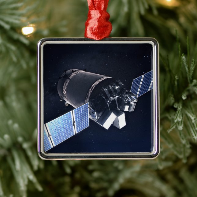Illustration Of The Dragon Xl Spacecraft. Metal Tree Decoration (Tree)