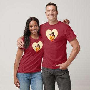 Illustration of the love between mother and daught T-Shirt