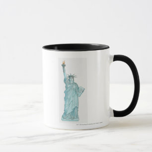 Illustration of the Statue of Liberty Mug