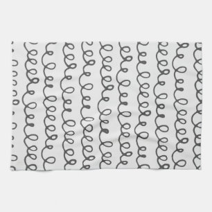 Illustration Pattern Beautiful Colour / Design Tea Towel