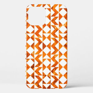 Illustration seamless boho geometric pattern isola iPhone 12 case