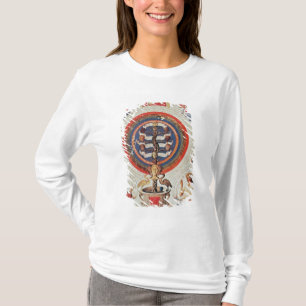 Illustration showing Hermetic Philosophy of T-Shirt