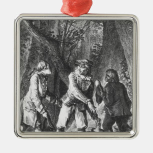 Illustration 'The Doctor In Spite of Himself' Metal Tree Decoration