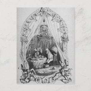 Illustration `The Pickwick Papers' by Charles Postcard
