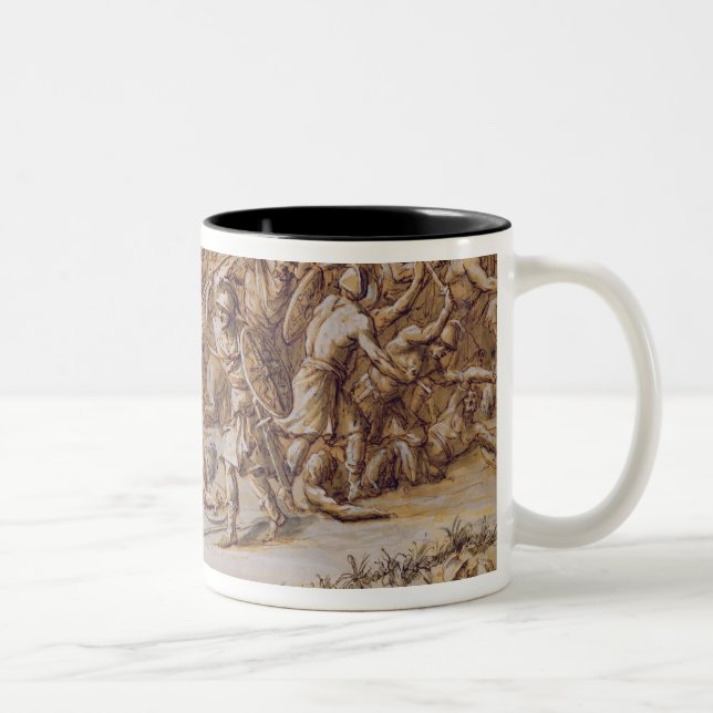 Illustration to 'The Iliad', 1760s (pen & ink, was Two-Tone Coffee Mug (Right)