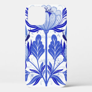 illustration with butterflies and flowers isolated iPhone 12 case
