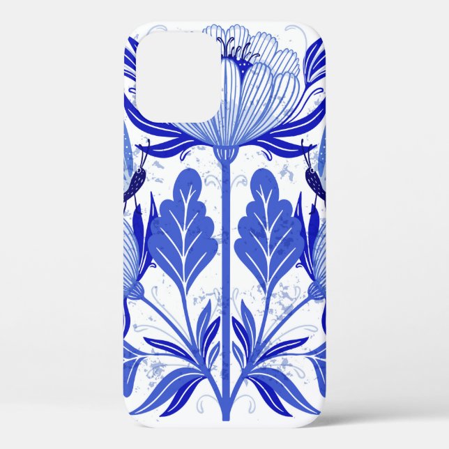 illustration with butterflies and flowers isolated Case-Mate iPhone case (Back)