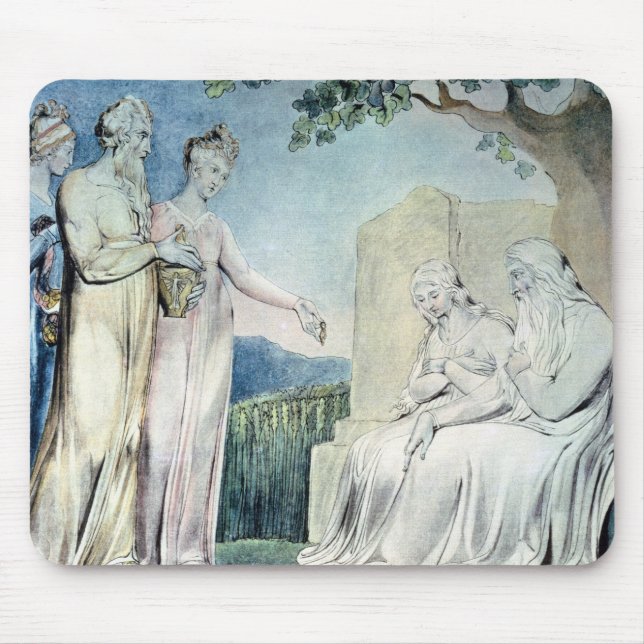 Illustrations of the Book of Job Mouse Pad (Front)