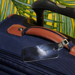 Illustrative Close-Up The Comet Tempel. Luggage Tag