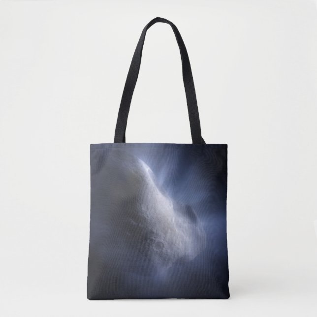 Illustrative Close-Up The Comet Tempel. Tote Bag (Front)