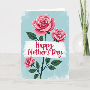 Illustrative Mothers Day Card