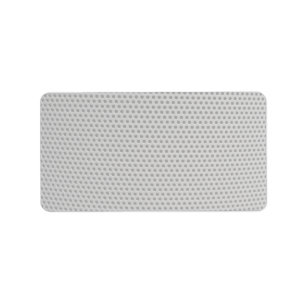 Illustrative Plastic grid Label