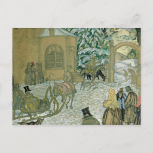 Illustraton for 'Dubrovsky', by Alexander Pushkin Postcard