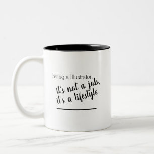 Illustrator  Lifestyle Coffee Mug