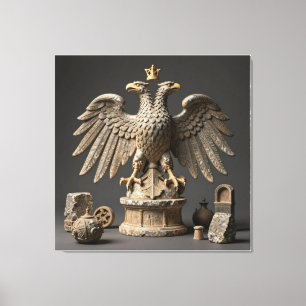 IllyrianAltarRelics-SacredEagleArtBundleVIIHERSYM  Canvas Print