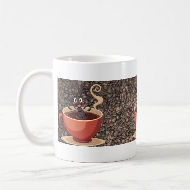 Ilove coffee coffee mug (Left)