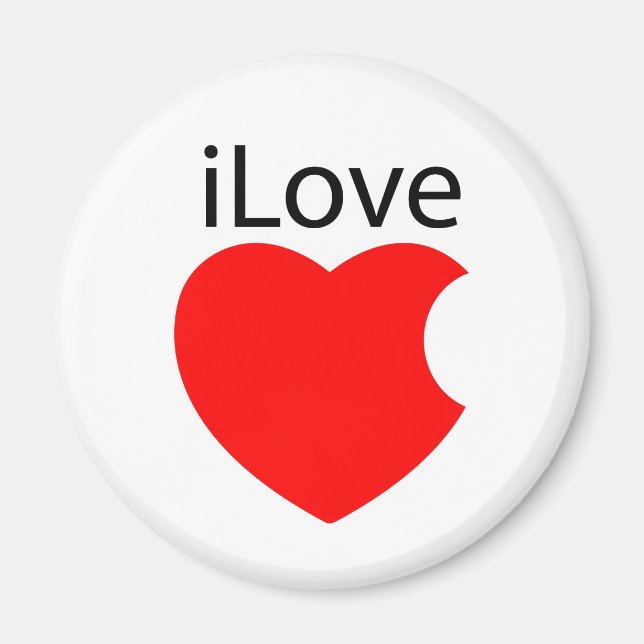 iLove magnet (Front)