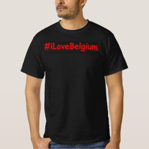 "#iLoveBelgium" Cute Design. Buy Now T-Shirt
