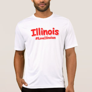 "#iLoveIllinoisan " Cute Design. Buy Now T-Shirt