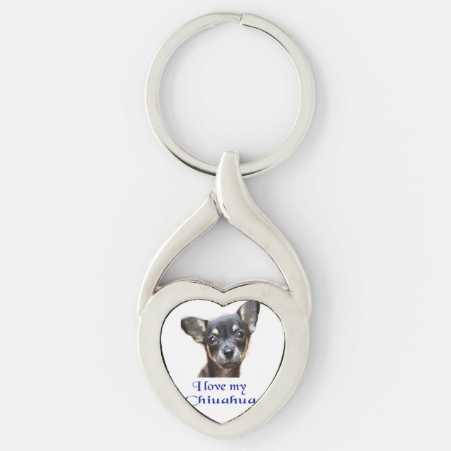 Ilovemychiwawatee Key Ring (Front)