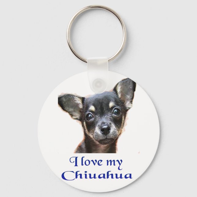 Ilovemychiwawatee Key Ring (Front)
