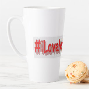 "#iLoveNetherlands" Cute Design. Buy Now Latte Mug
