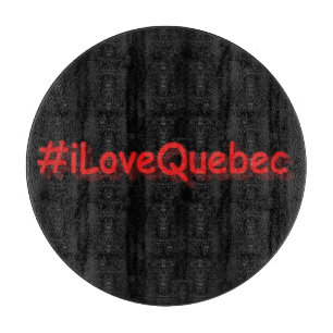 "#iLoveQuebec " Cute Design. Buy Now Cutting Board