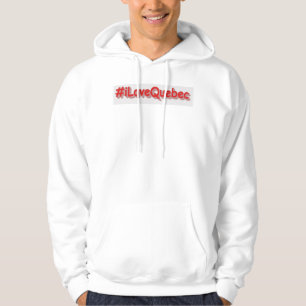 "#iLoveQuebec " Cute Design. Buy Now Hoodie