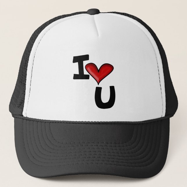 iloveu trucker hat (Front)