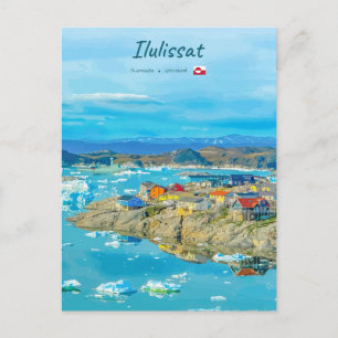 Ilulissat, Greenland - Iceberg Town Postcard