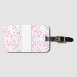 ILY Bloom - Custom Name ASL Design Luggage Tag