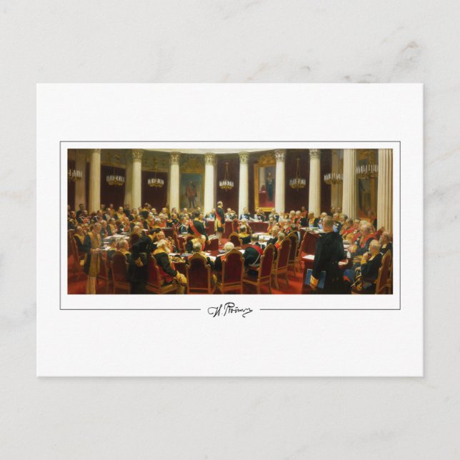 Ilya Repin #31 - Fine Art Postcard (Front)