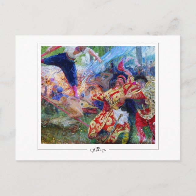 Ilya Repin #718 - Fine Art Postcard (Front)