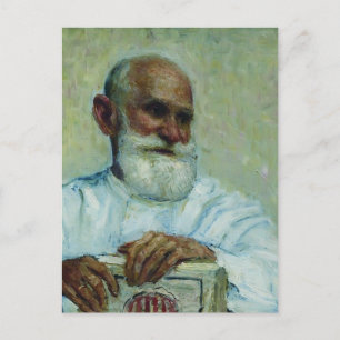 Ilya Repin-Portrait of physiologist Ivan Pavlov Postcard
