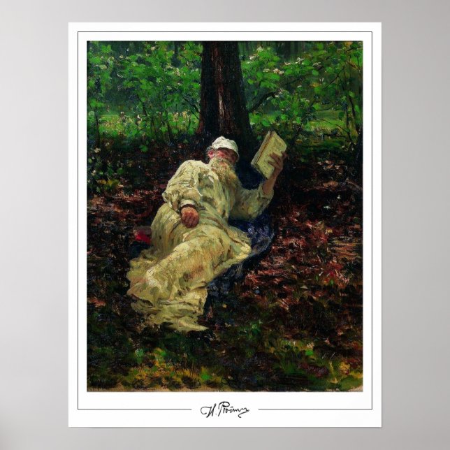 Ilya Repin Zedign Art Poster #5 (Front)