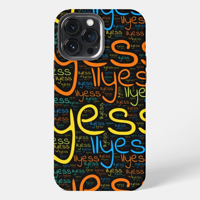 Ilyess iPhone Case (Back)