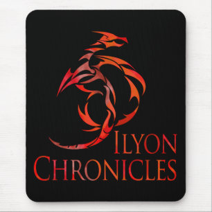 Ilyon Chronicles Red Dragon Mousepad