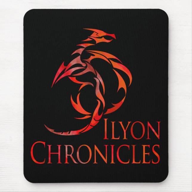 Ilyon Chronicles Red Dragon Mousepad (Front)
