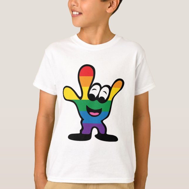 ILYrainbowFinal T-Shirt (Front)