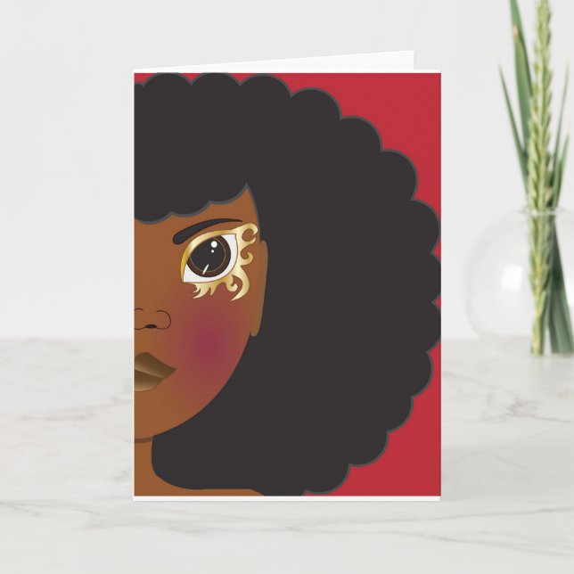 I'Lythia (Red) Greeting Card (Front)
