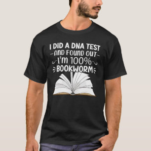 I'm 100 Bookworm Book Reader Reading Graphic T-Shirt