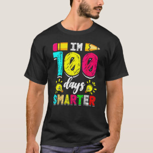 I'm 100 Days Smarter Student 100th School Day Chal T-Shirt