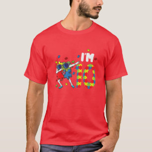 Im 10 For 10Th Autism Birthday T-Shirt