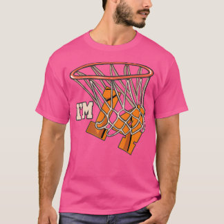 I'M 14 Basketball Theme Birthday Party Celebration T-Shirt