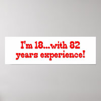 I'm 18 With 82 Years Experience