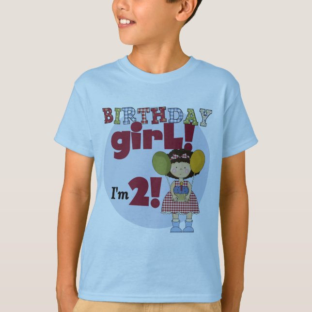 I'm 2  Birthday Girl T-shirts and Gifts (Front)
